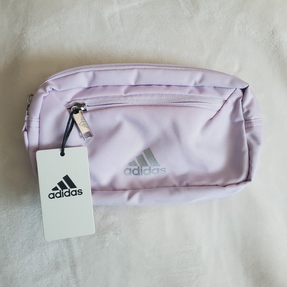 NWT ADIDAS Must‎ Have 2 Waist Pack Ice Lavender Silver